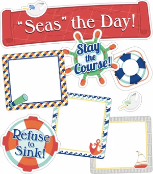 Seas the Day! Mini Bulletin Board Set
