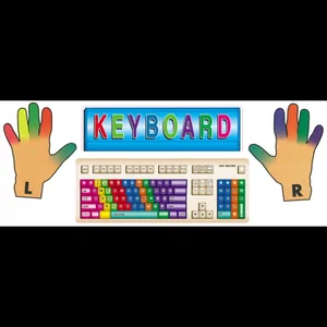 Keyboards Bulletin Board Display Set
