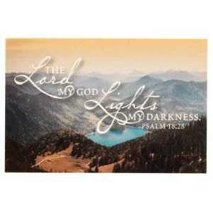 Bookmark IBB The Lord My God Psalm 18:28
