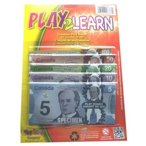 Canada Play Money -50 Bills