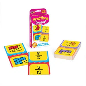 Fractions Dominoes Challenge Cards