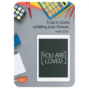 Verse Card - You Are Loved Psalm 52:8