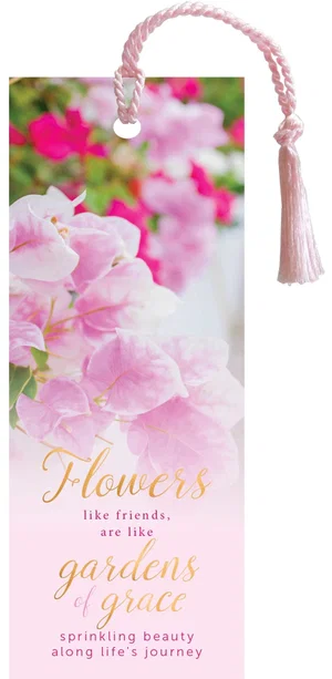 Bookmark Tassel: Flowers Like Friends