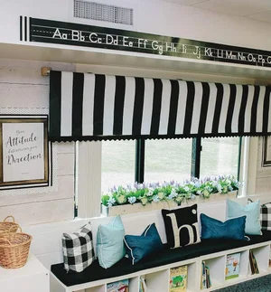 Industrial Chic Alphabet Line: Manuscript Mini Bulletin Board Set