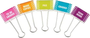 Classroom Management Large Binder Clips
