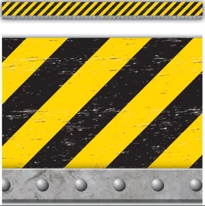Under Construction Straight Border Trim