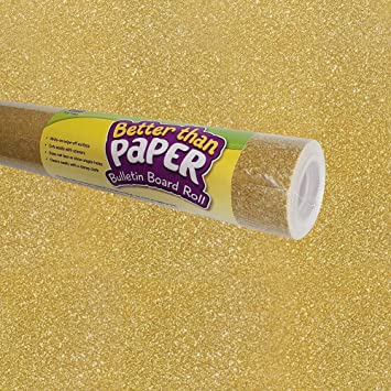 Image of Gold Shimmer Better Than Paper Bulletin Board Roll