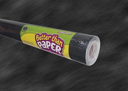 Image of Chalkboard Better Than Paper Bulletin Board Roll