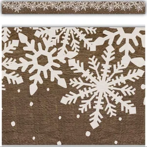 Home Sweet Classroom Winter Straight Border Trim
