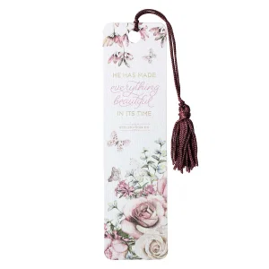 Bookmark Tassel Everything Beautiful - Ecclesiastes 3:11