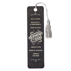 Bookmark Tassel Armor of God Black- Ephesians 6:10-18