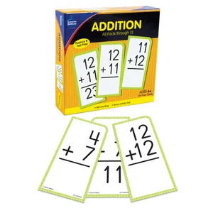 Flash Cards Addition All Facts through 12
