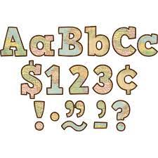 Bold Block 4" Letters Combo Pack Travel the Map-DWSO