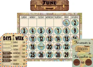 Calendar Bulletin Board Travel the Map