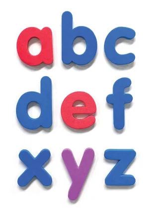 Letters Lowercase Magnetic Foam