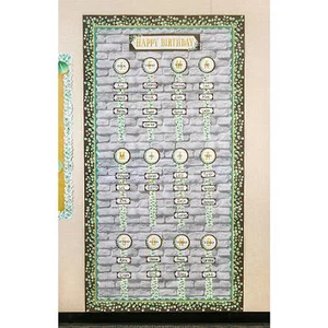 Bulletin Board Eucalyptus Happy Birthday