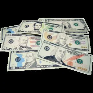 US Play Money Assorted Bills