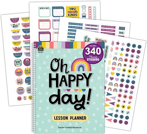 Image of Lesson Planner Oh Happy Day
