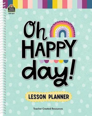 Lesson Planner Oh Happy Day
