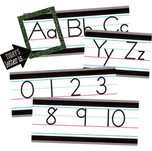 Alphabet Line Bulletin Board Modern Farmhouse