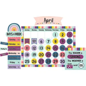 Calendar Bulletin Board Oh Happy Day