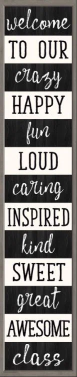 Banner Welcome to Our Class Modern Farmhouse