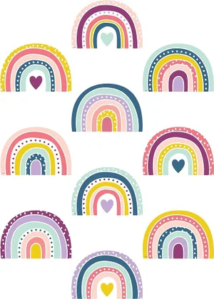 Rainbows Accents Oh Happy Day