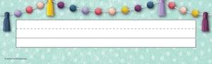 Flat Name Plates Oh Happy Day