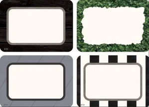 Name Tags / Labels Modern Farmhouse