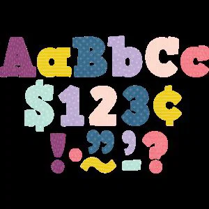 Bold Block Letter Combo Pack 4" Oh Happy Day-DWSO