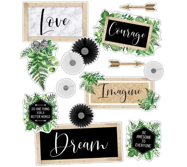 Image of Inspirational Signs Mini Bulletin Board Simply Boho