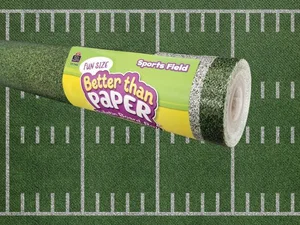 Fun Size Better Than Paper Sports Field Bulletin Board Roll