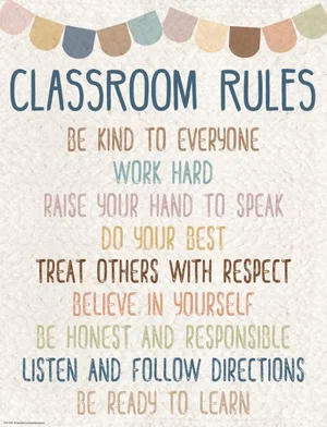 Everyone is Welcome Classroom Rules