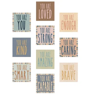 Everyone is Welcome Positive Affirmations Accents