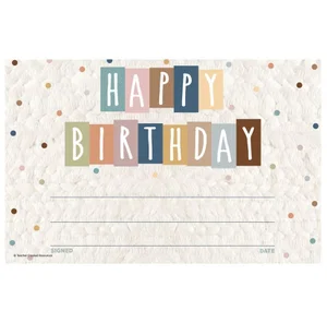 Everyone is Welcome Happy Birthday Awards