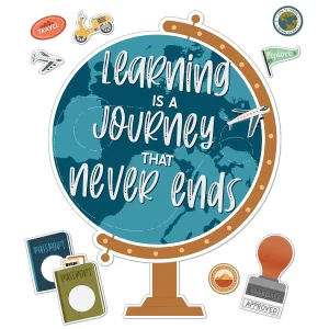 Learning Is a Journey Bulletin Board Set