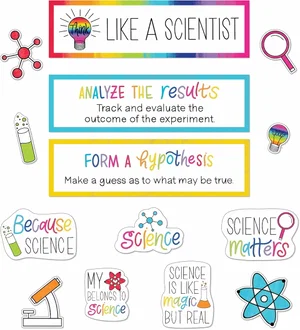 Think Like a Scientist Mini Bulletin Board Set