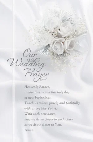 Bulletin- Our Wedding Prayer