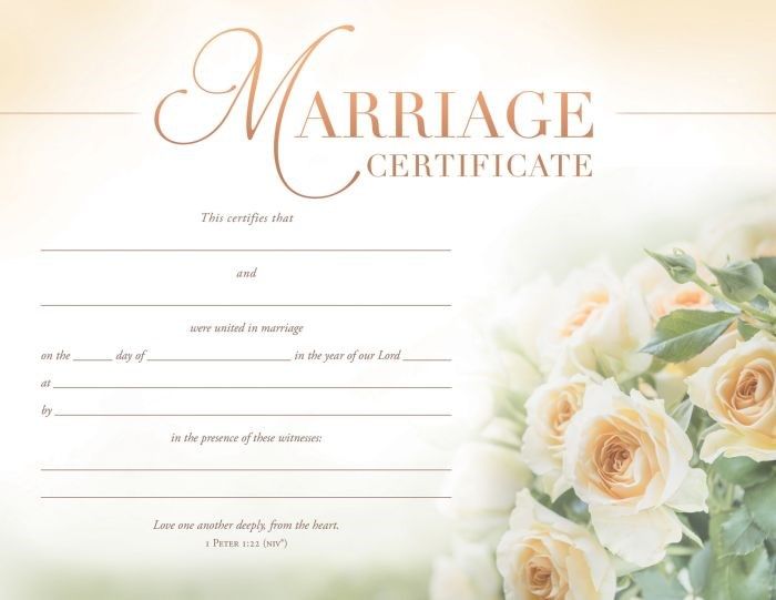 Image of Marriage Certificate