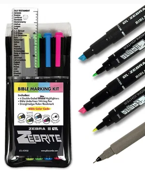 Highlighter-Bible Marking Kit