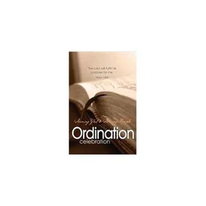 Ordination Celebration Bulletin -Out of Print
