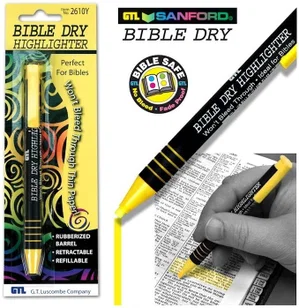 Highlighter-Bible Dry-Yellow