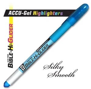 Highlighter-Accu-Gel Bible Hi-Glider-Blue