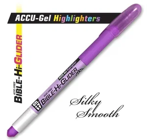 Highlighter -Gel Bible Hi-Glider-Violet
