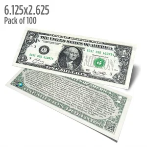 Tract: Washington Million Dollar Bill