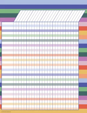 Colour Crush Incentive Chart