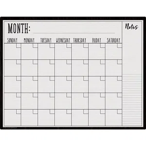 Calendar Write-On / Wipe-Off Chart 17" x 22""