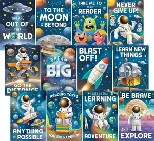 Outer Space Crew Small Poster Pack