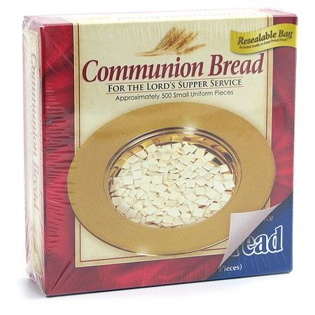 Image of Communion Bread Wafers (Squares) 500/pk