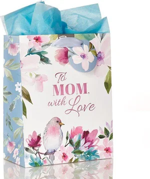 Gift Bag To Mom with Love Medium